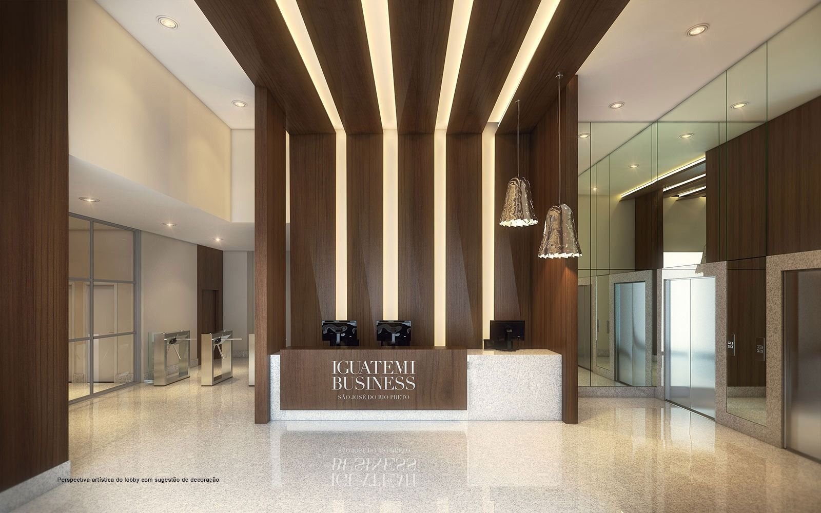 Recepção do Iguatemi Business